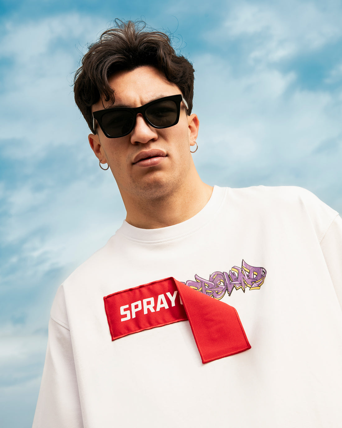 GRAFFITI UNDER COVER BOXY T-SHIRT