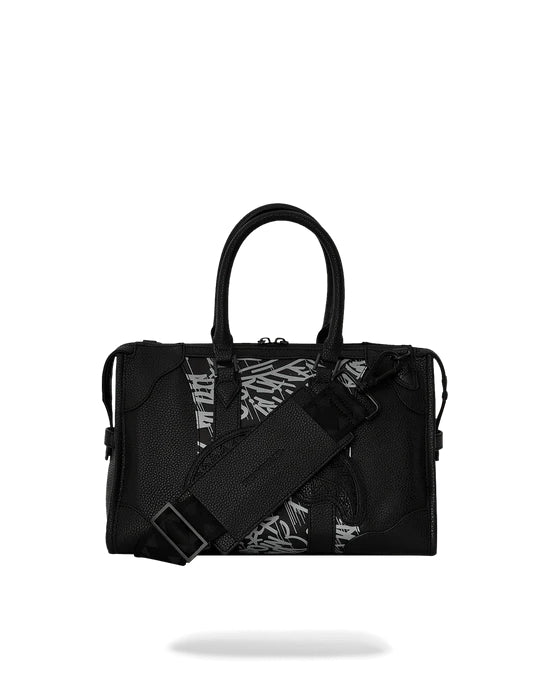 Midnight Raceway Graffiti Triangle Mini Duffle