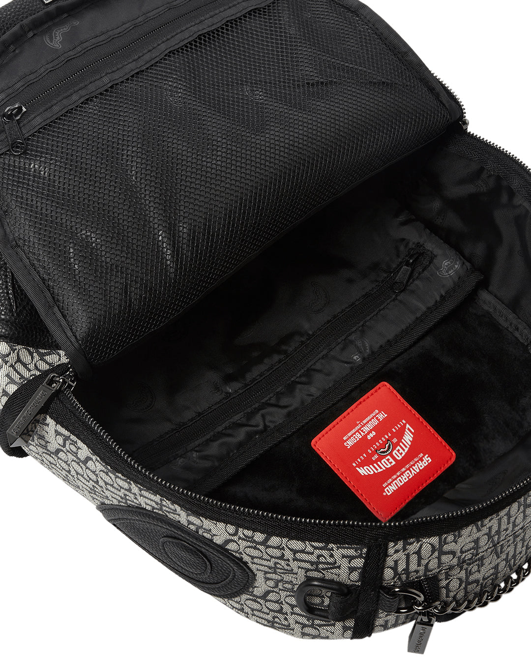 Sprayground Backpack SG ALL DAY BACKPACK (DLXV) Black