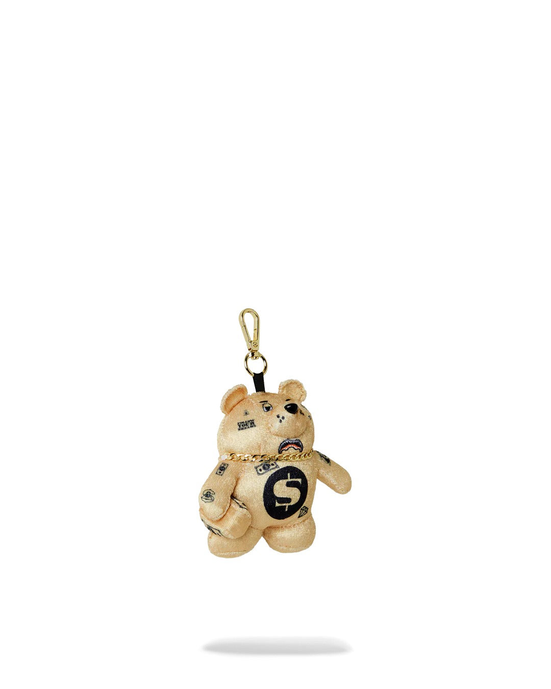 GOLD RUSH BEAR KEYCHAIN