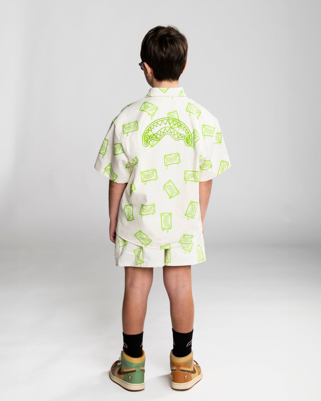SLIMER DRIPPING ORGANIC COTTON SHIRT