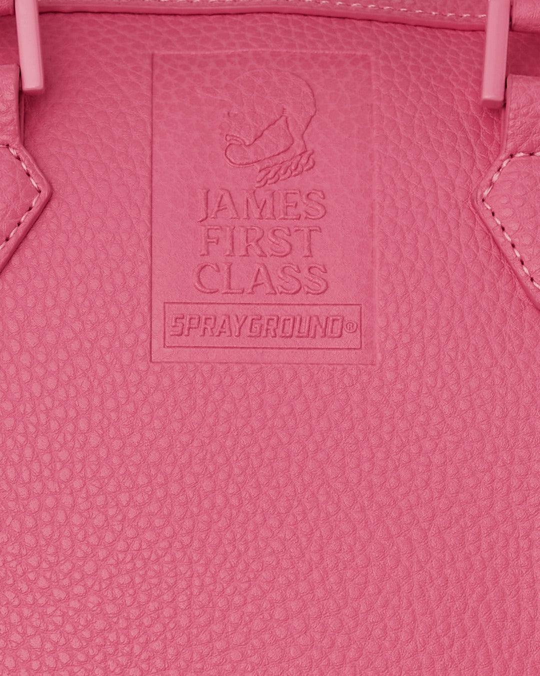 JAMES GLOBAL PINK PYRAMID DUFFLE