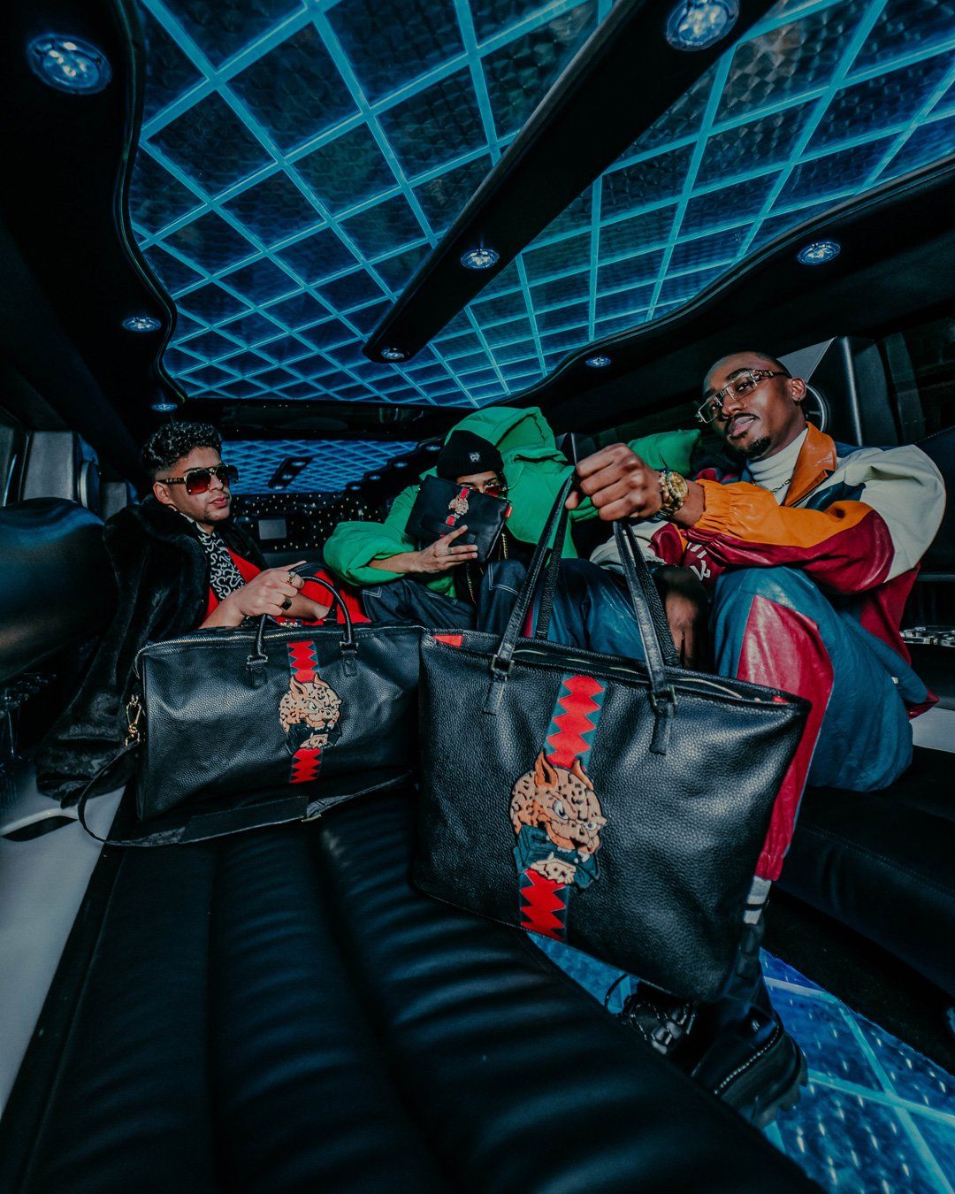 Sprayground Bag SPUCCI SPLIT TOTE Black