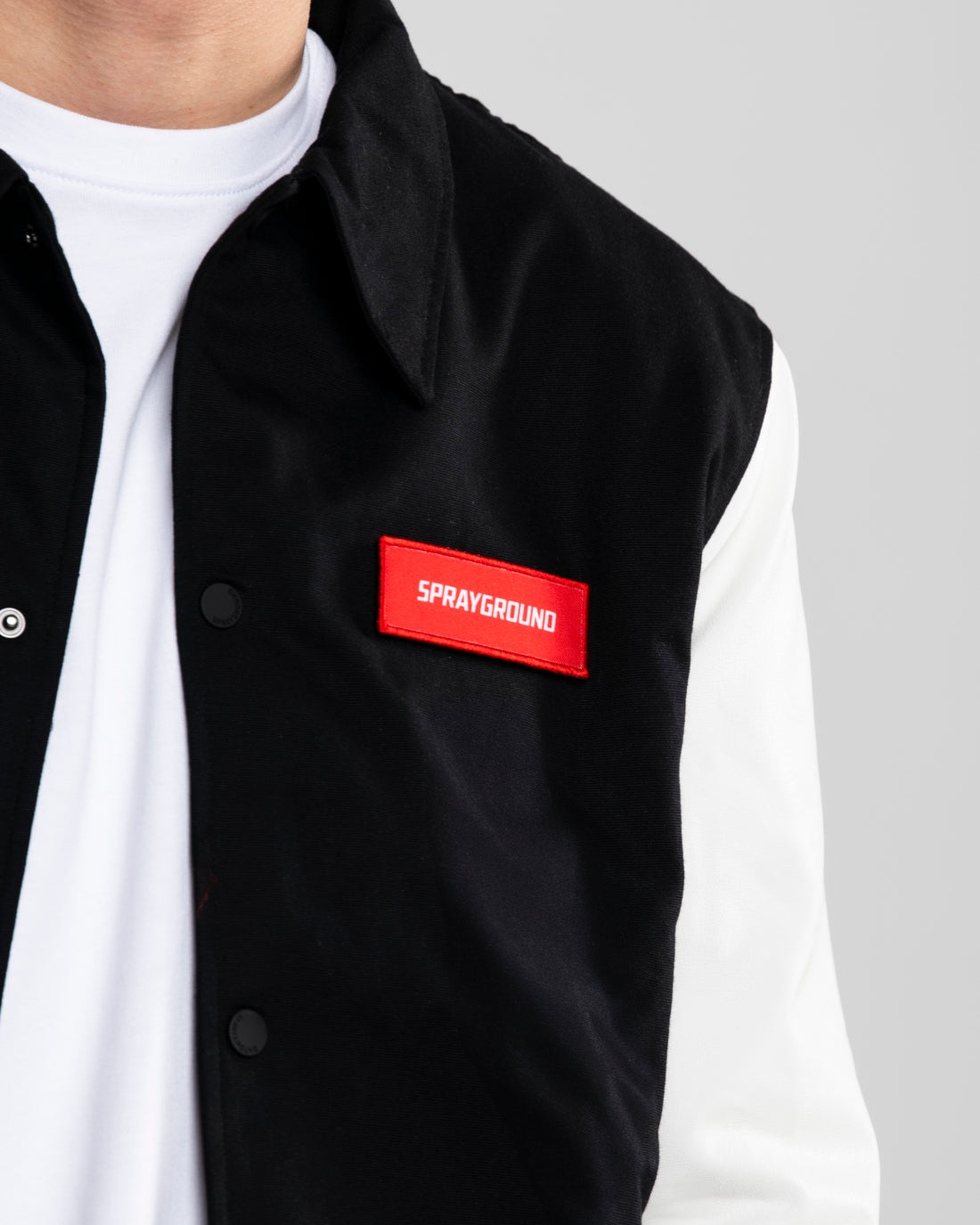 DETACH AND STICK IT VARSITY JACKET