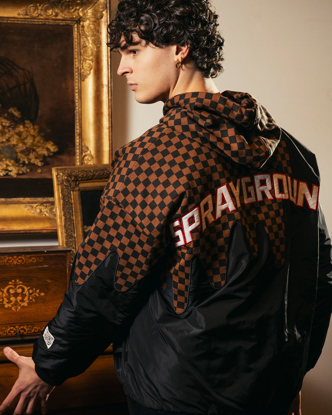 STOLEN MONEY CHECKERED JKT