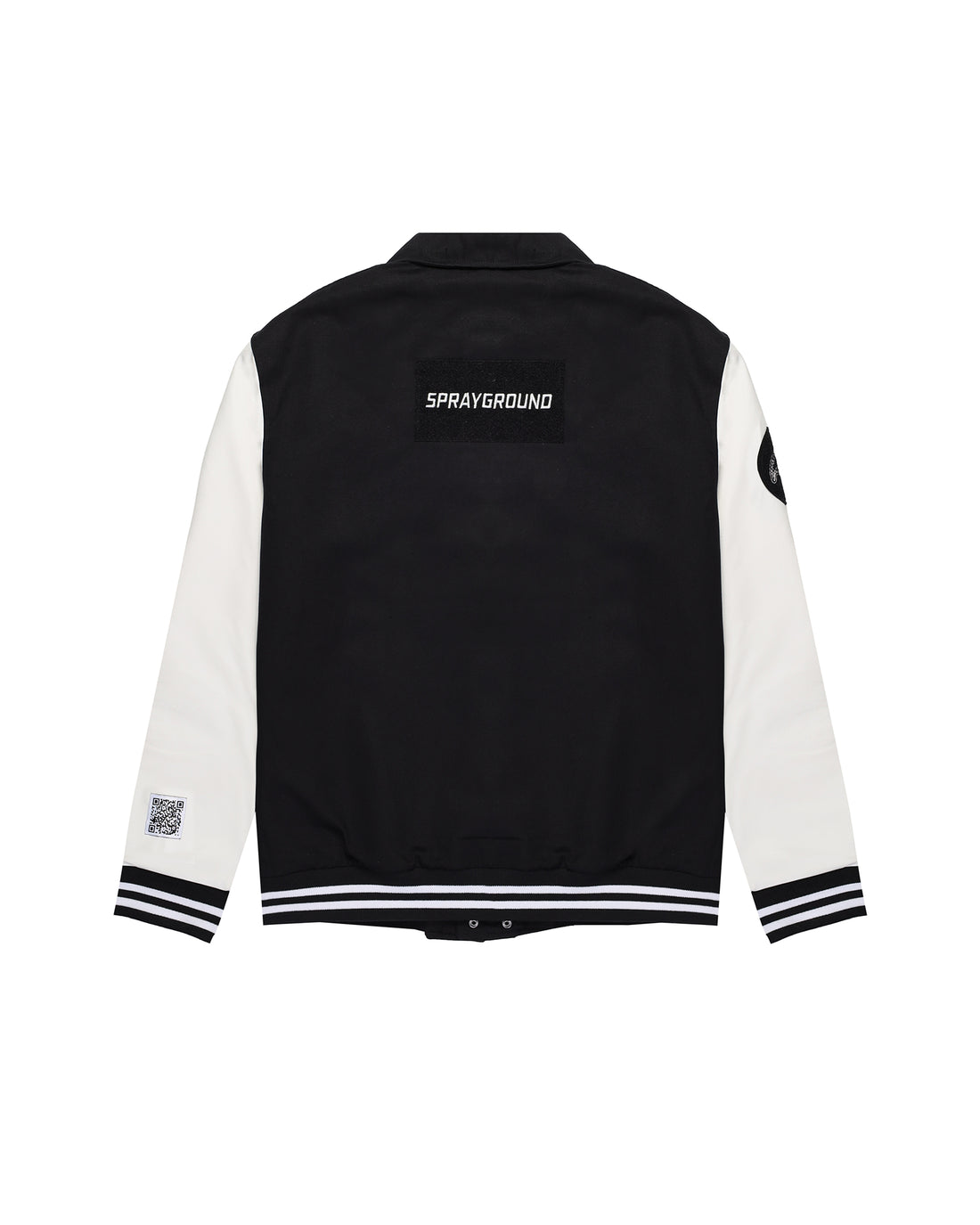 DETACH AND STICK IT VARSITY JACKET