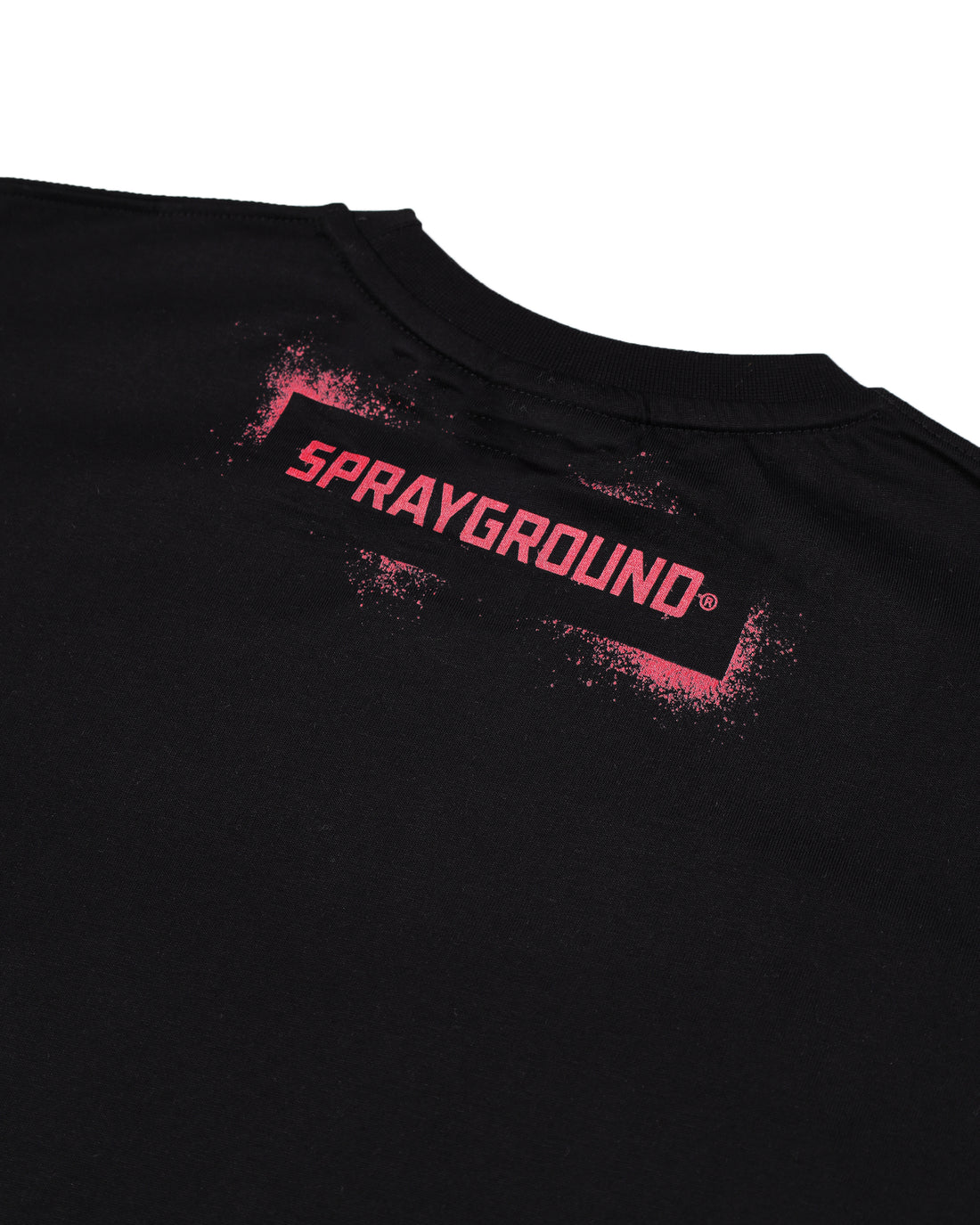 Shark Paint Over T-shirt Blk