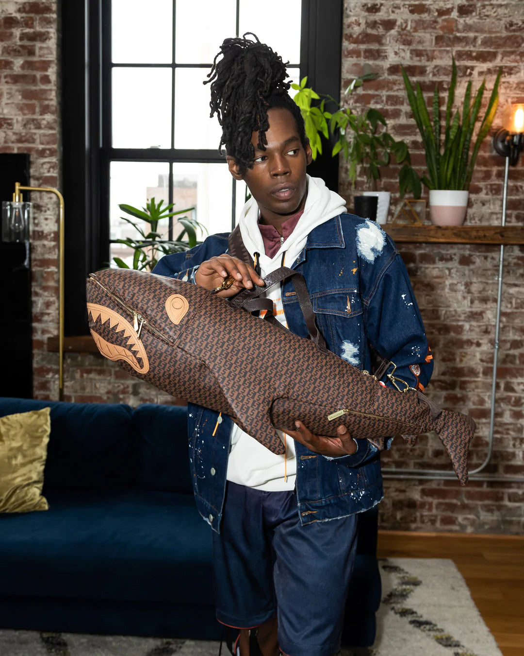 Infiniti Check Shark Duffle