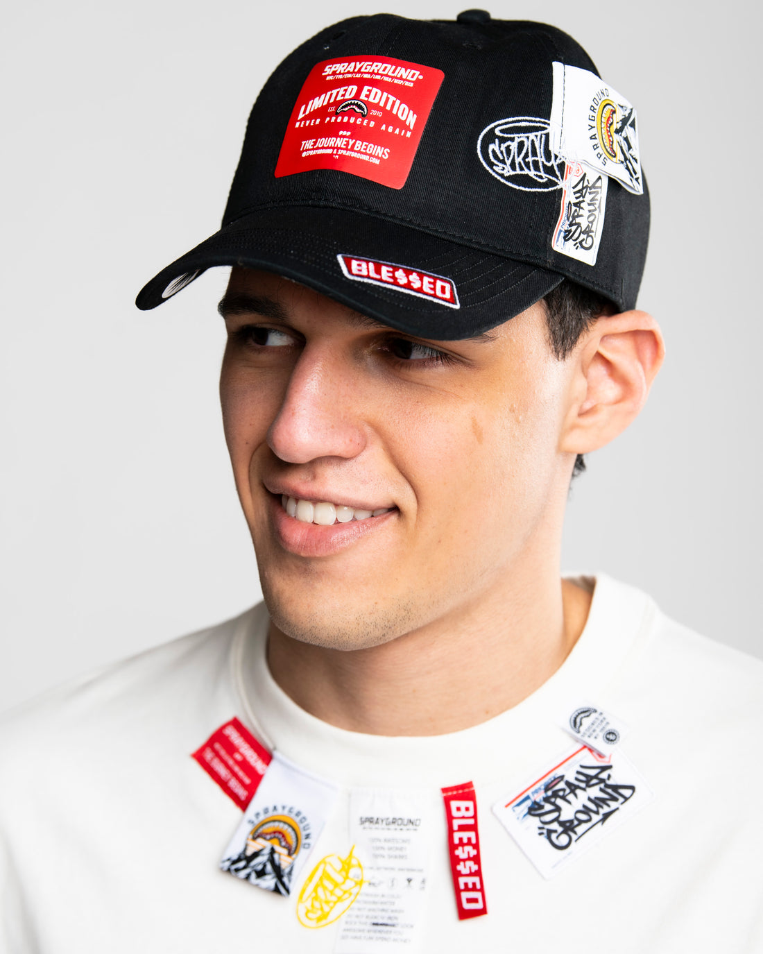 SPRAYGROUND LABEL REGULAR T-SHIRT