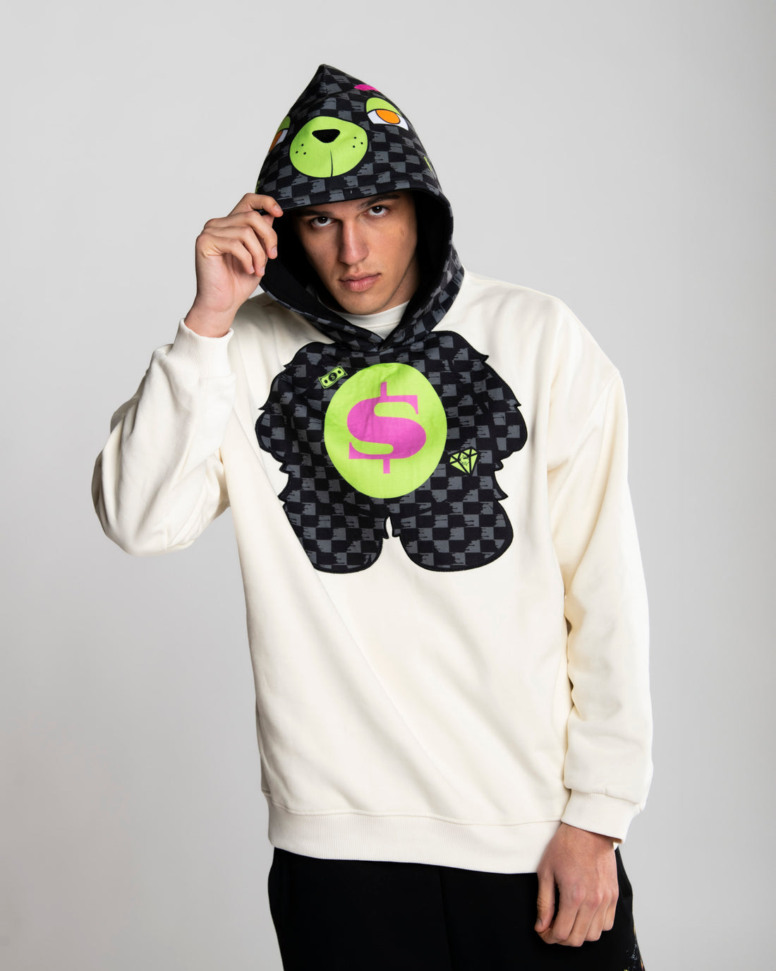 SLIME TAKEOVER TEDDYBEAR HOODIE