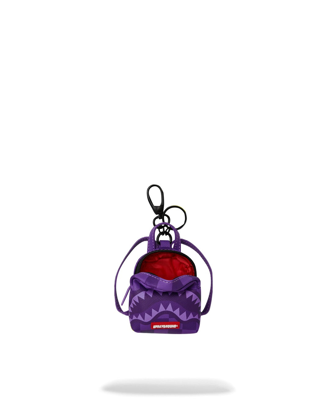 PURPLE SHARK SHARKS IN PARIS KEYCHAIN