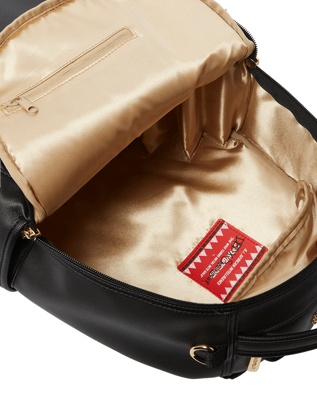 Sprayground Backpack Ai3 BLACK GOLD DLX BACKPACK Black