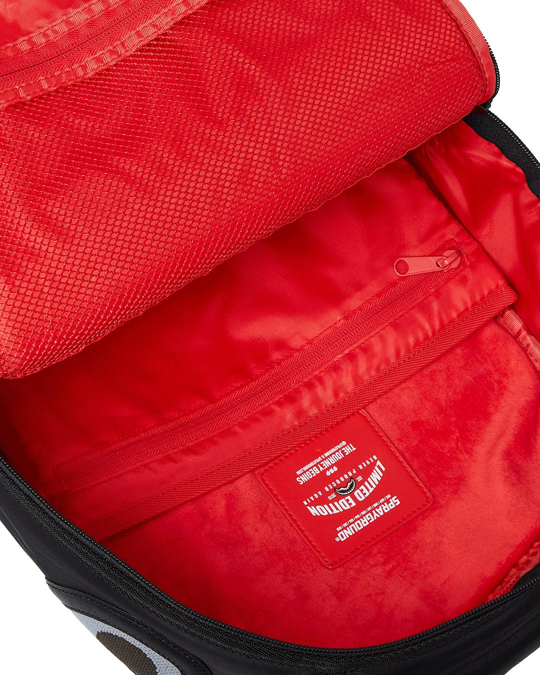 SHARK CENTRAL YELLOW TAPE DLX SATIN BACKPACK