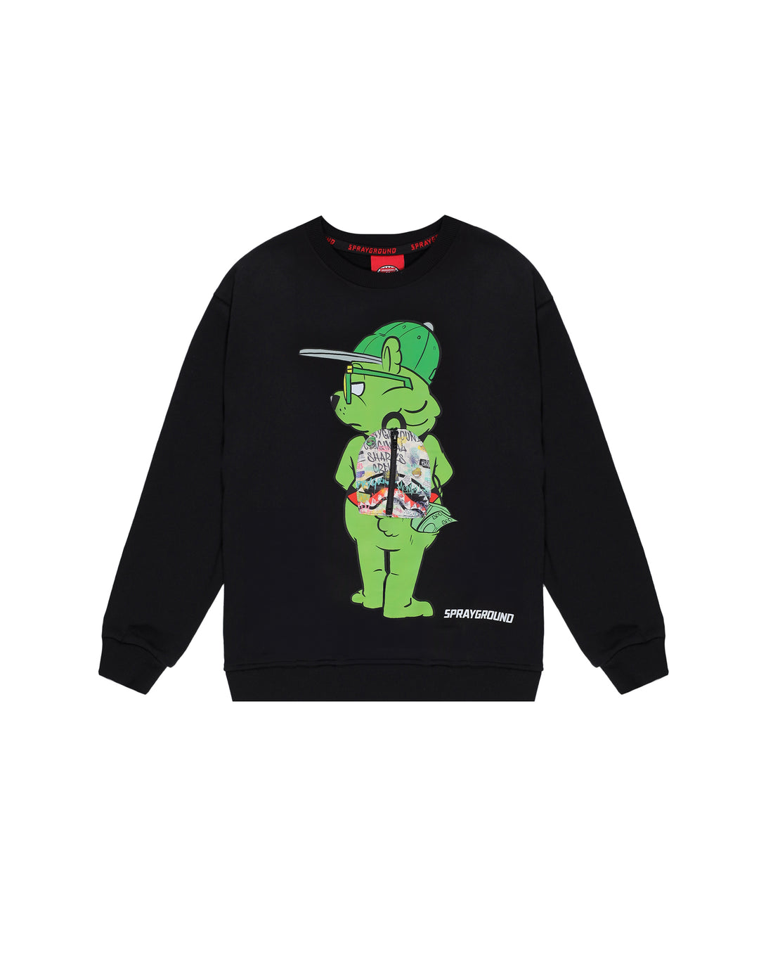 SHARKS IN THE RIZZ BEAR OVER CREWNECK