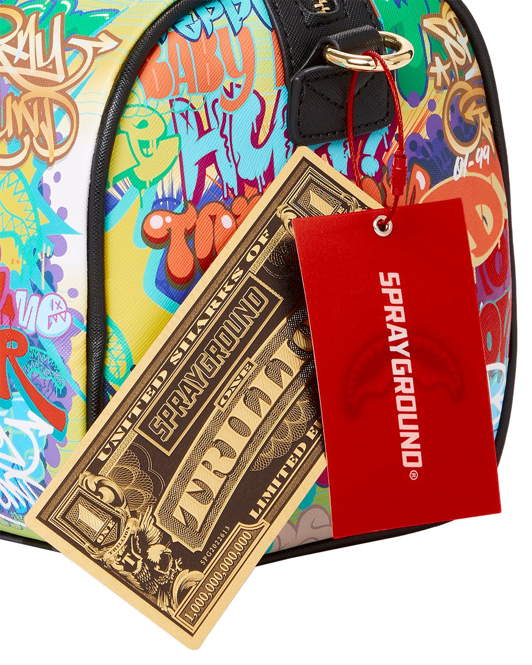 Gold Astro Checkered Reveal Duffle 910d4690nsz