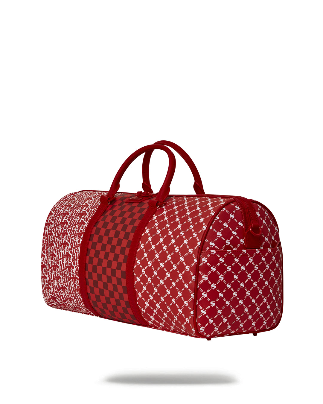 Tri Split Red Duffle  910d4400nsz