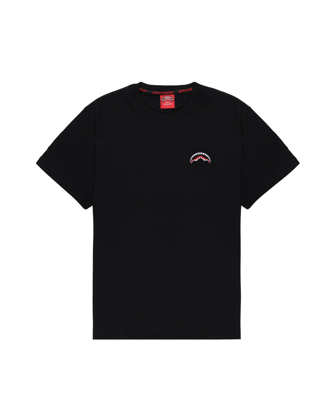 RED BANDANA - REGULAR BLACK T-SHIRT