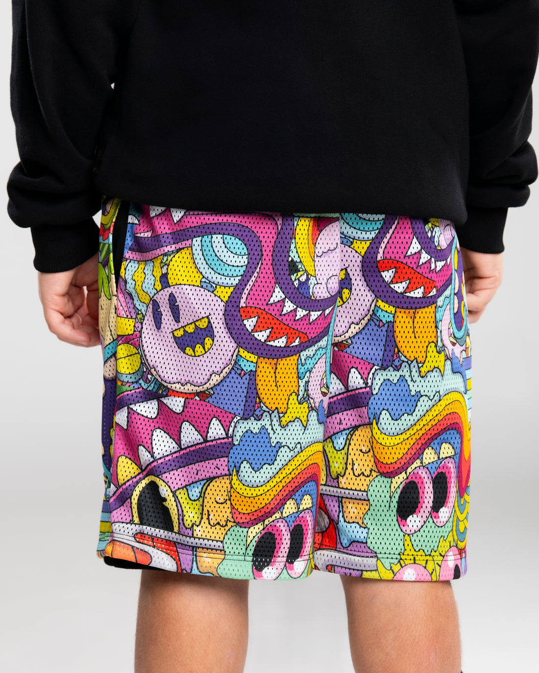 JELLY WORLD FIXES DOUBLE FACE MESH SHORTS