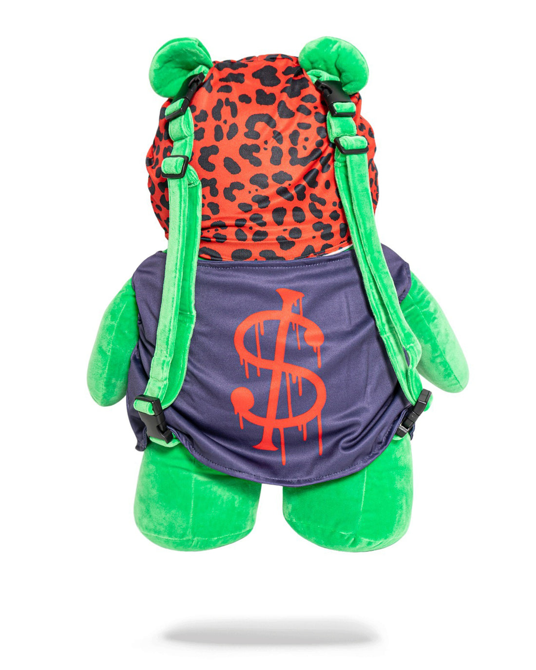 Sprayground Backpack TEDDY BEAR BACKPACK SKI MASK Green