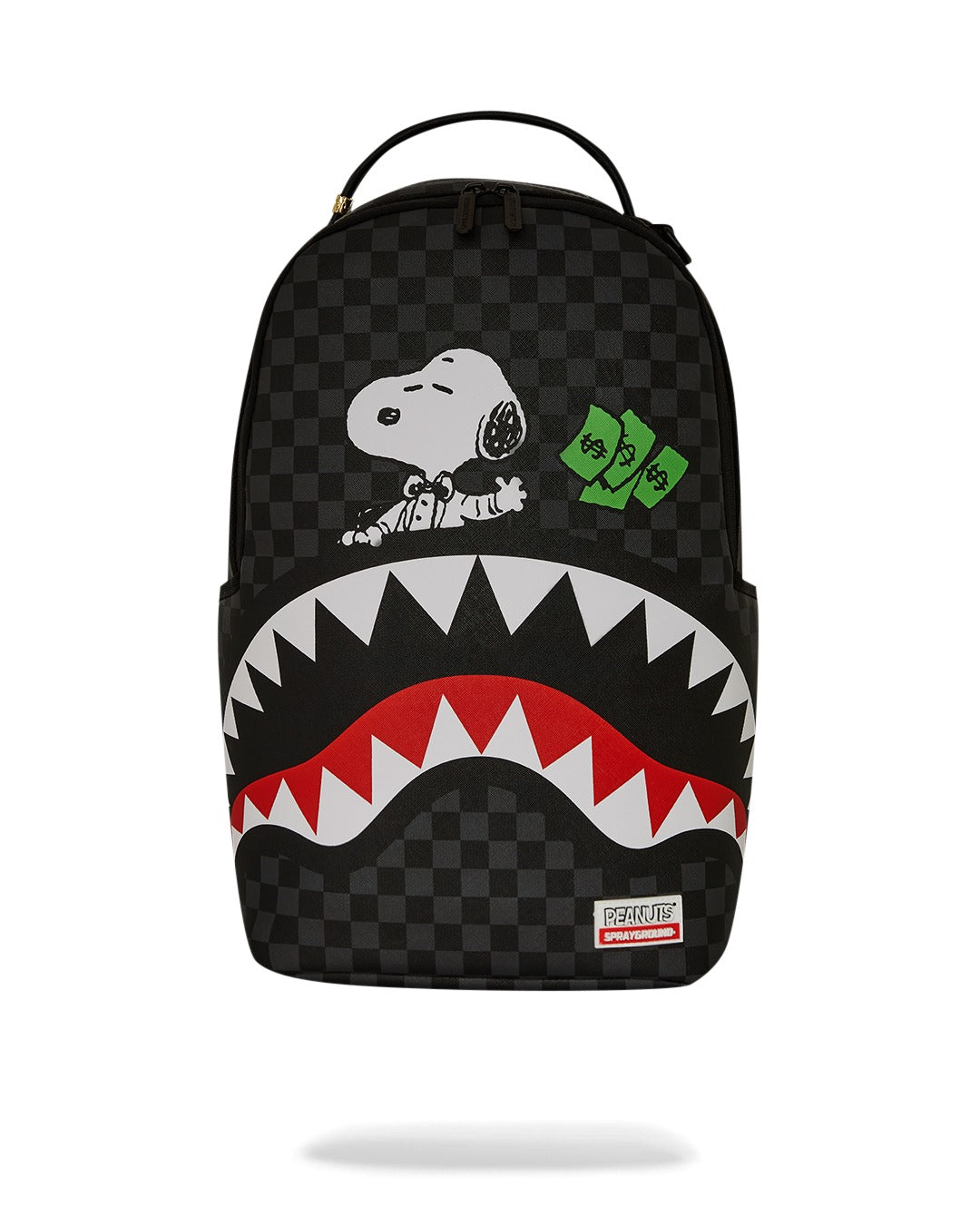 SNOOPY TOP SHARK MONEY DLXSV BACKPACK