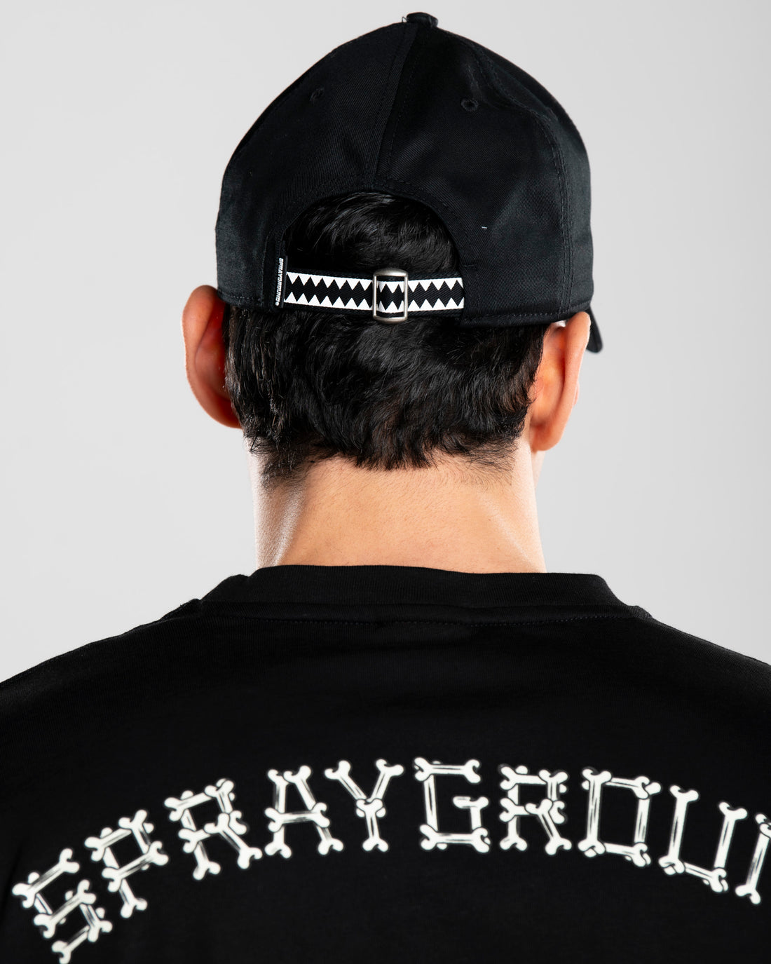 GLOW IN THE DARK SHARK BONE BOXY T-SHIRT