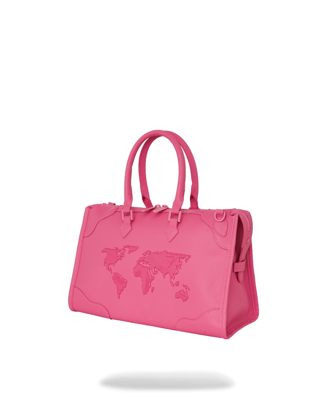 JAMES GLOBAL PINK PYRAMID DUFFLE