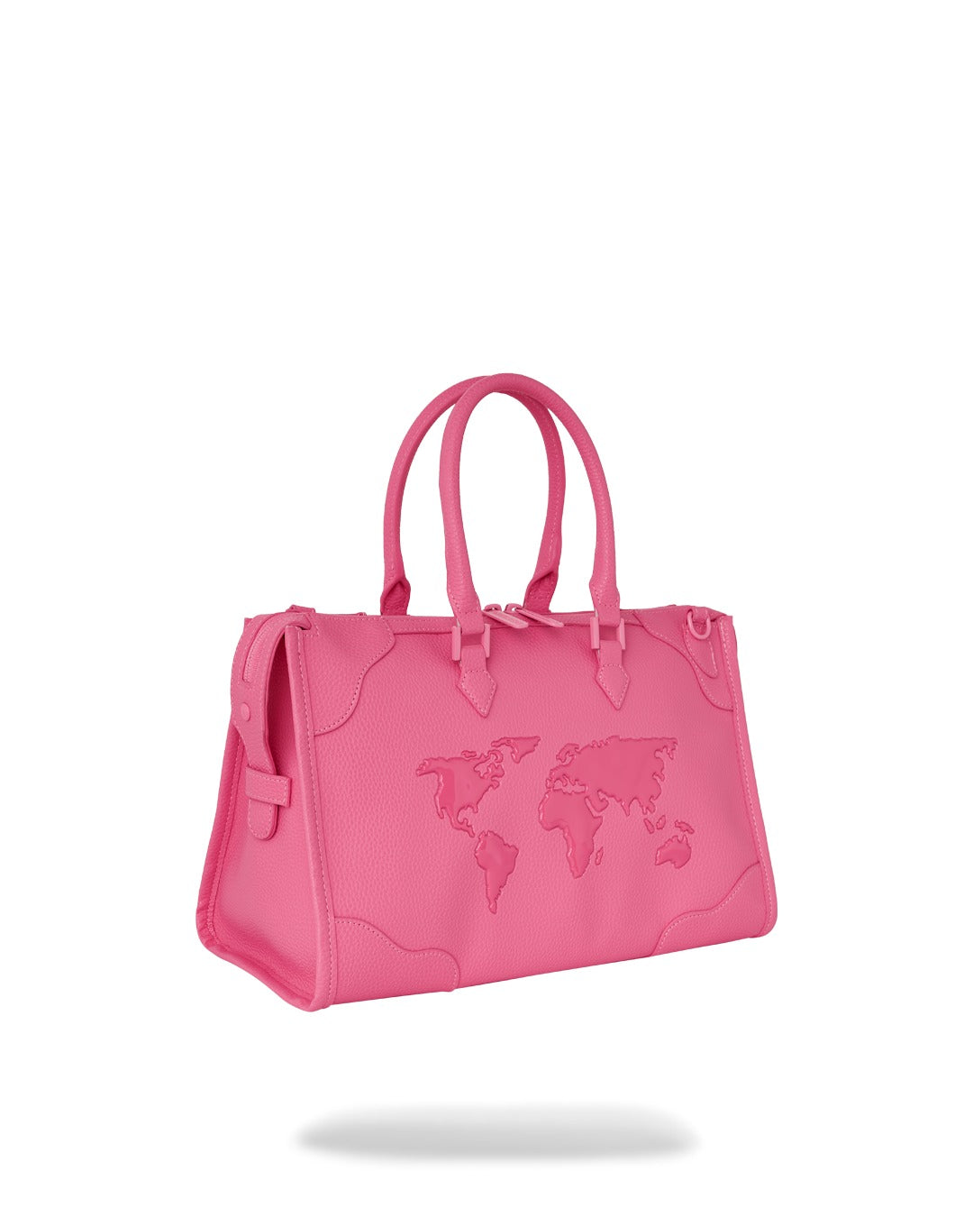 JAMES GLOBAL PINK PYRAMID DUFFLE