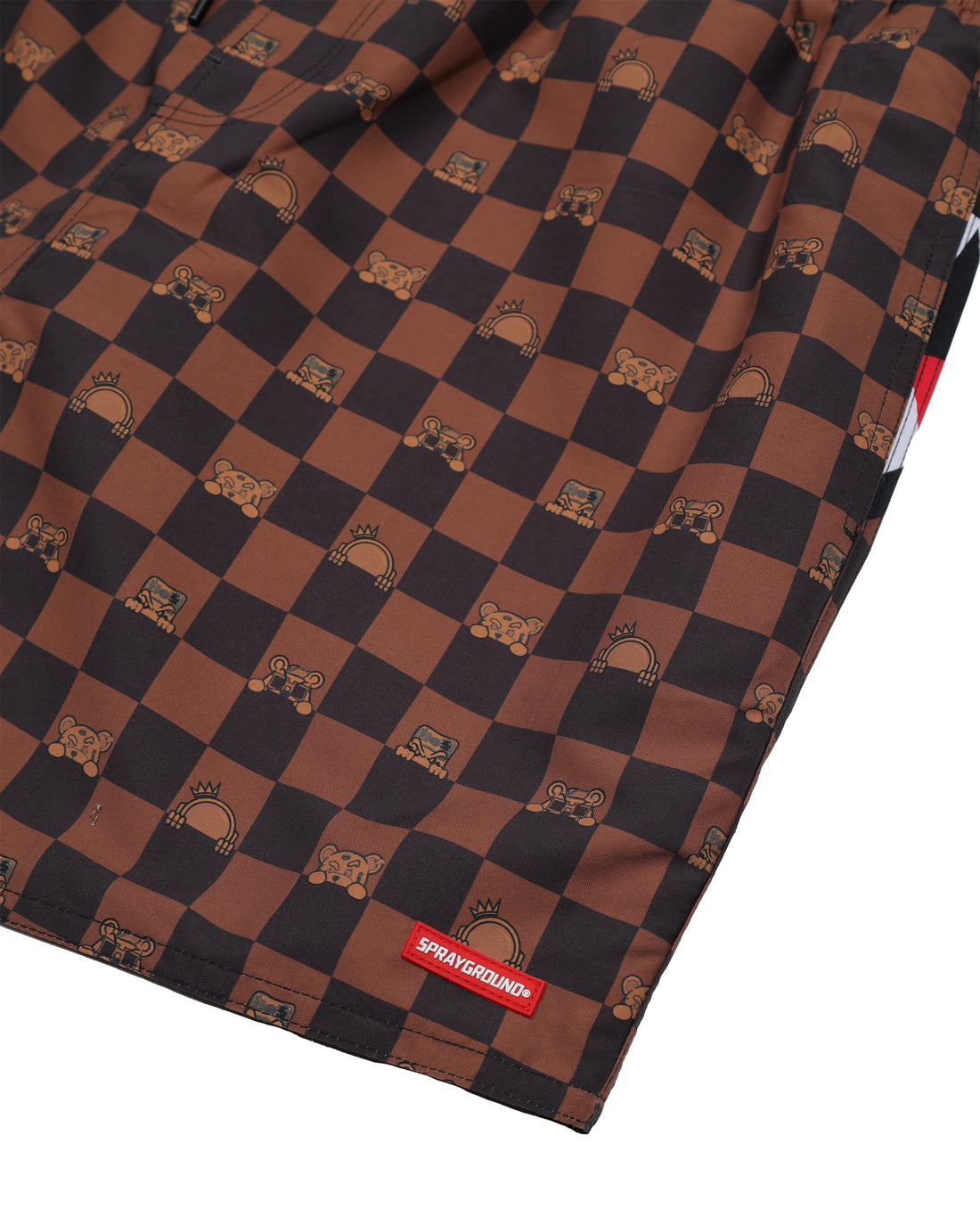 PEEKING CHARACTER CHECK SWIM