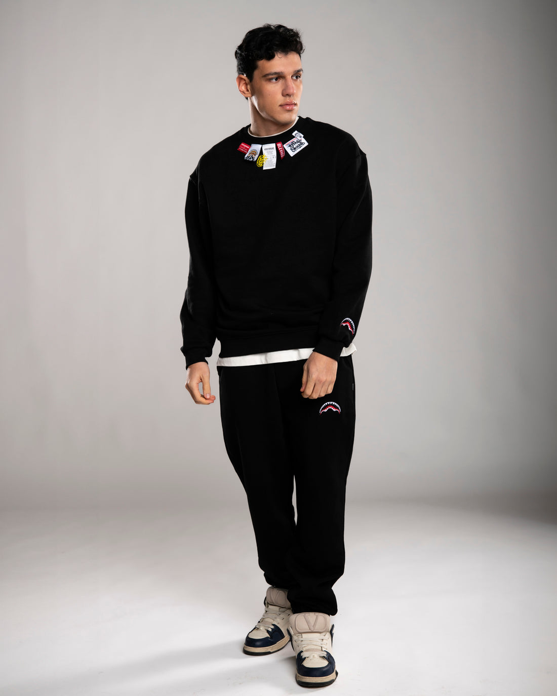 SPRAYGROUND LABEL CREWNECK