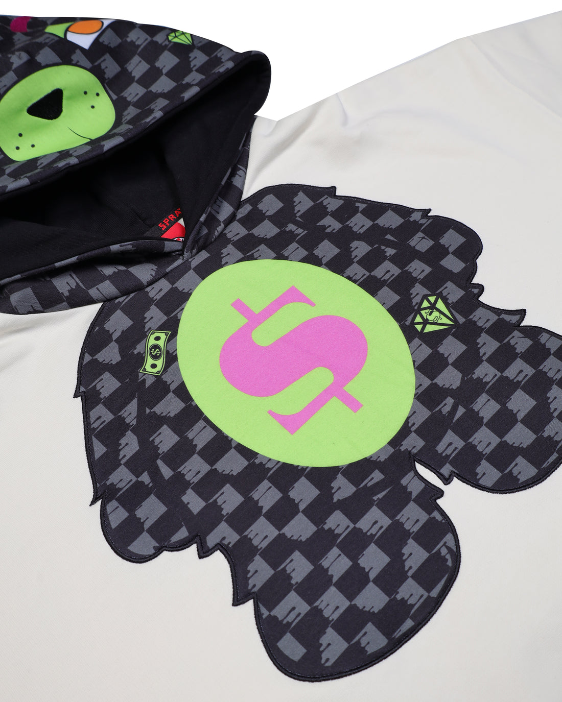 SLIME TAKEOVER TEDDYBEAR HOODIE