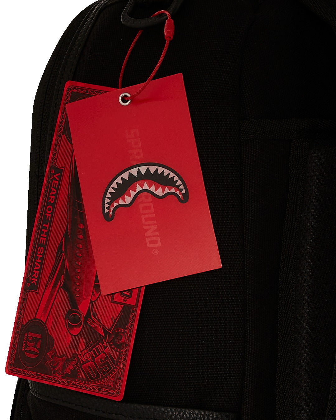 SHARK POCKET CANAVAS BACKPACK
