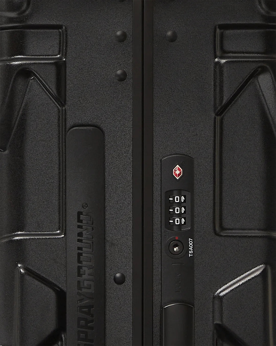 HALF SPRITZ BLACK/GREY CHECK CARRY-ON LUGGAGE