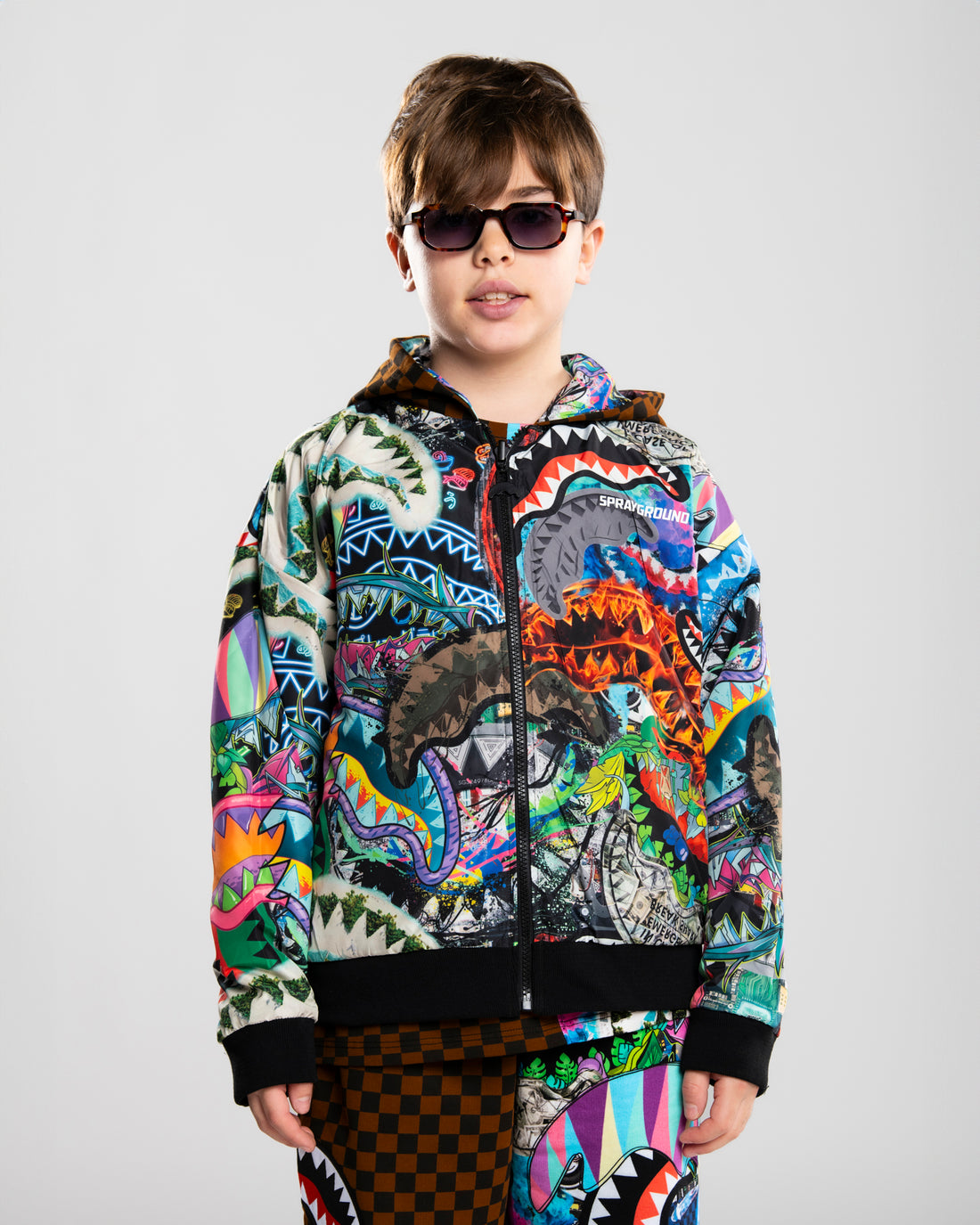 MIX MATCH SHARKS DOUBLE JACKET