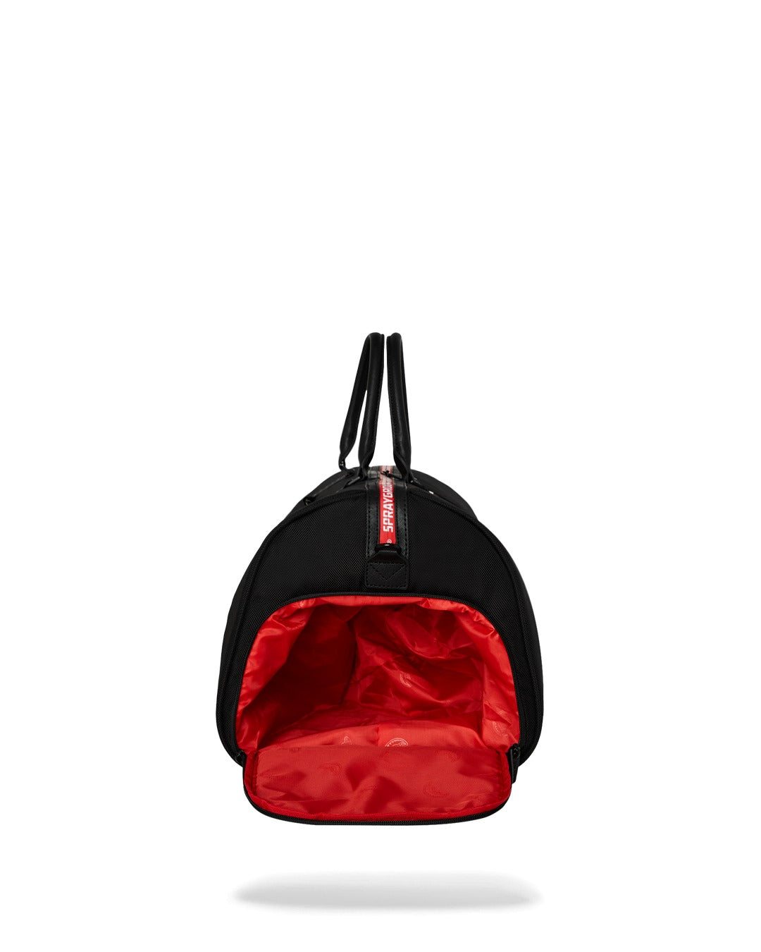 PRINTED ZIPPER SHARK DUFFLE