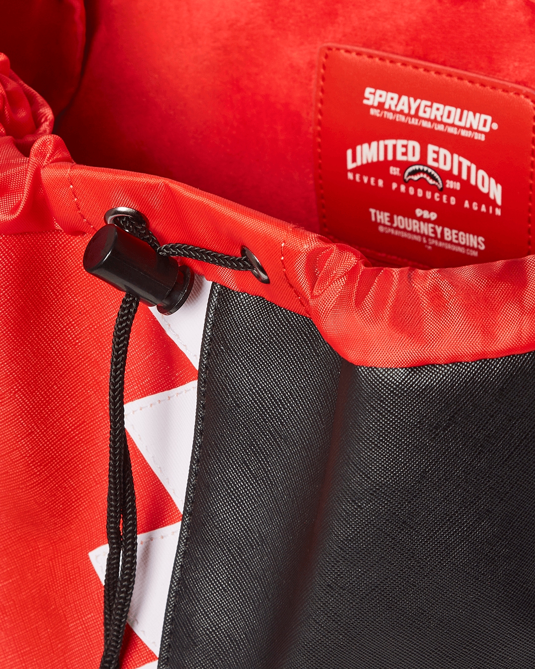 Vertical Shark Cut & Sew Hills Backpack