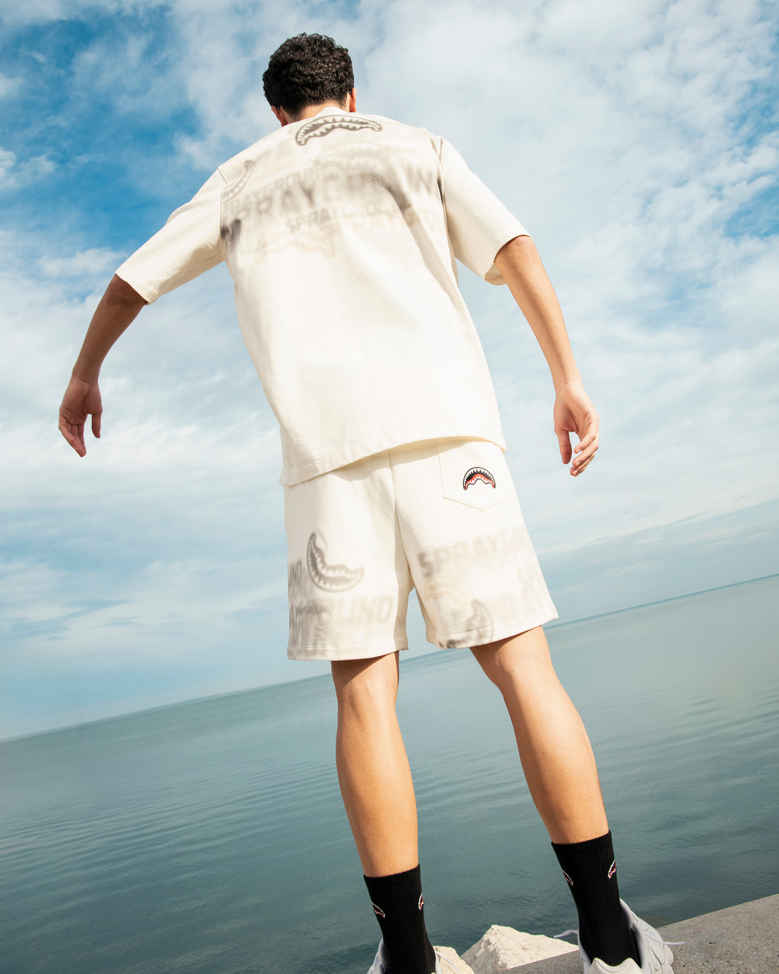 SPRAYGROUND SMOKE OVER T-SHIRT