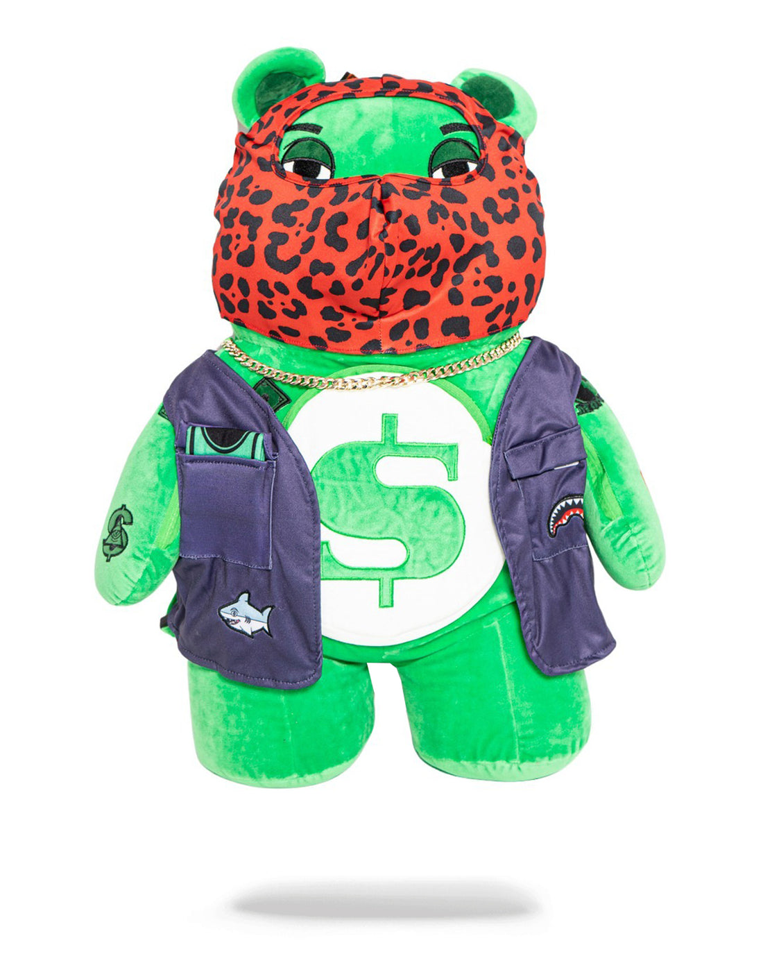 Sprayground Backpack TEDDY BEAR BACKPACK SKI MASK Green