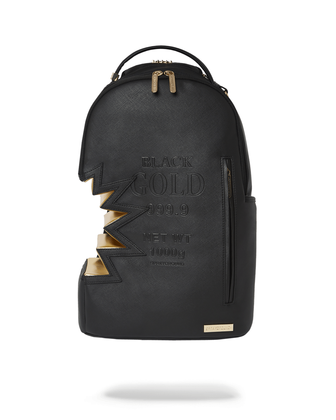 Sprayground Backpack Ai3 BLACK GOLD DLX BACKPACK Black