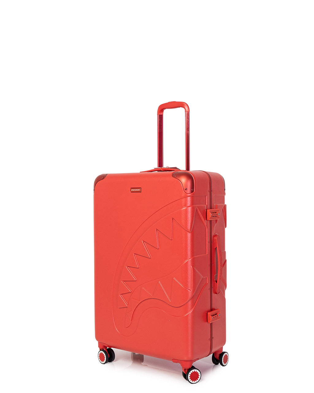 Molded Red Shark Mouth Large Luggage