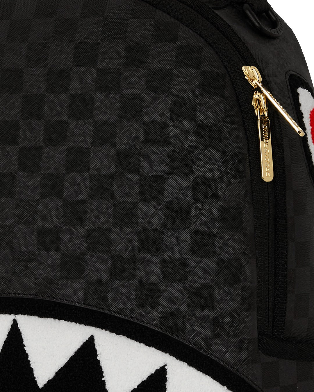 BLACK CHENILLE SIP DLXSV BACKPACK