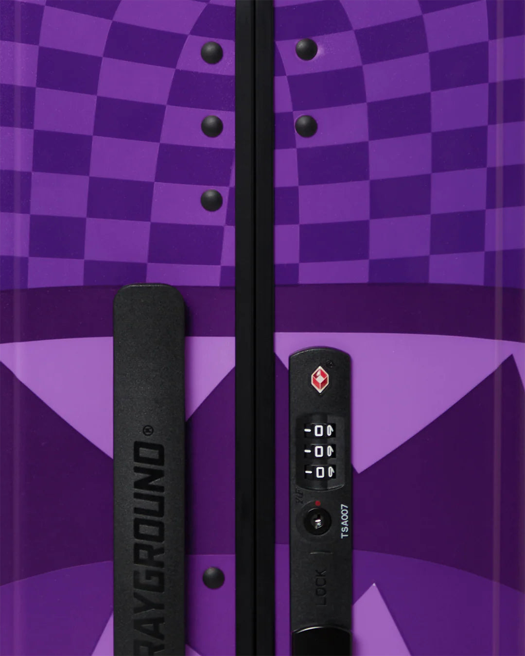 PURPLE SHARK SHARKS IN PARIS CARRY-ON LUGGAGE