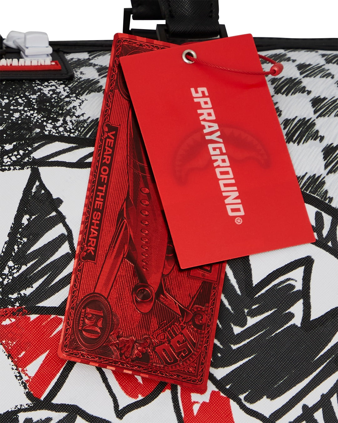 MIX AND MATCH SCRIBBLE DUFFLE