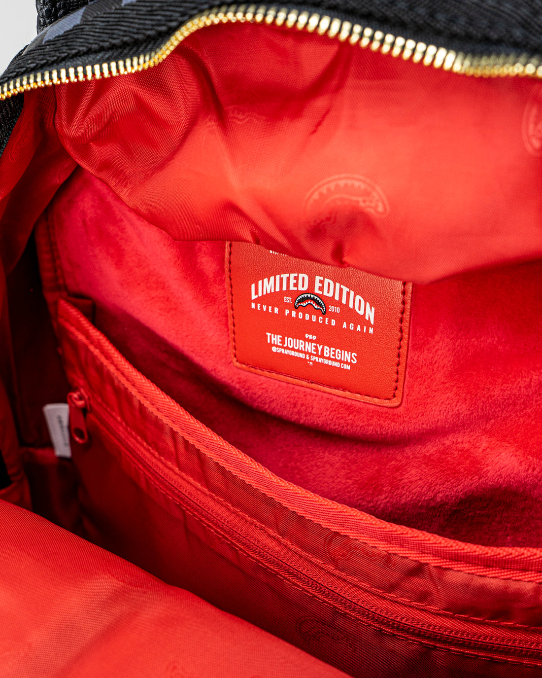 Sprayground Backpack SPUCCI SPLIT BACKPACK Black