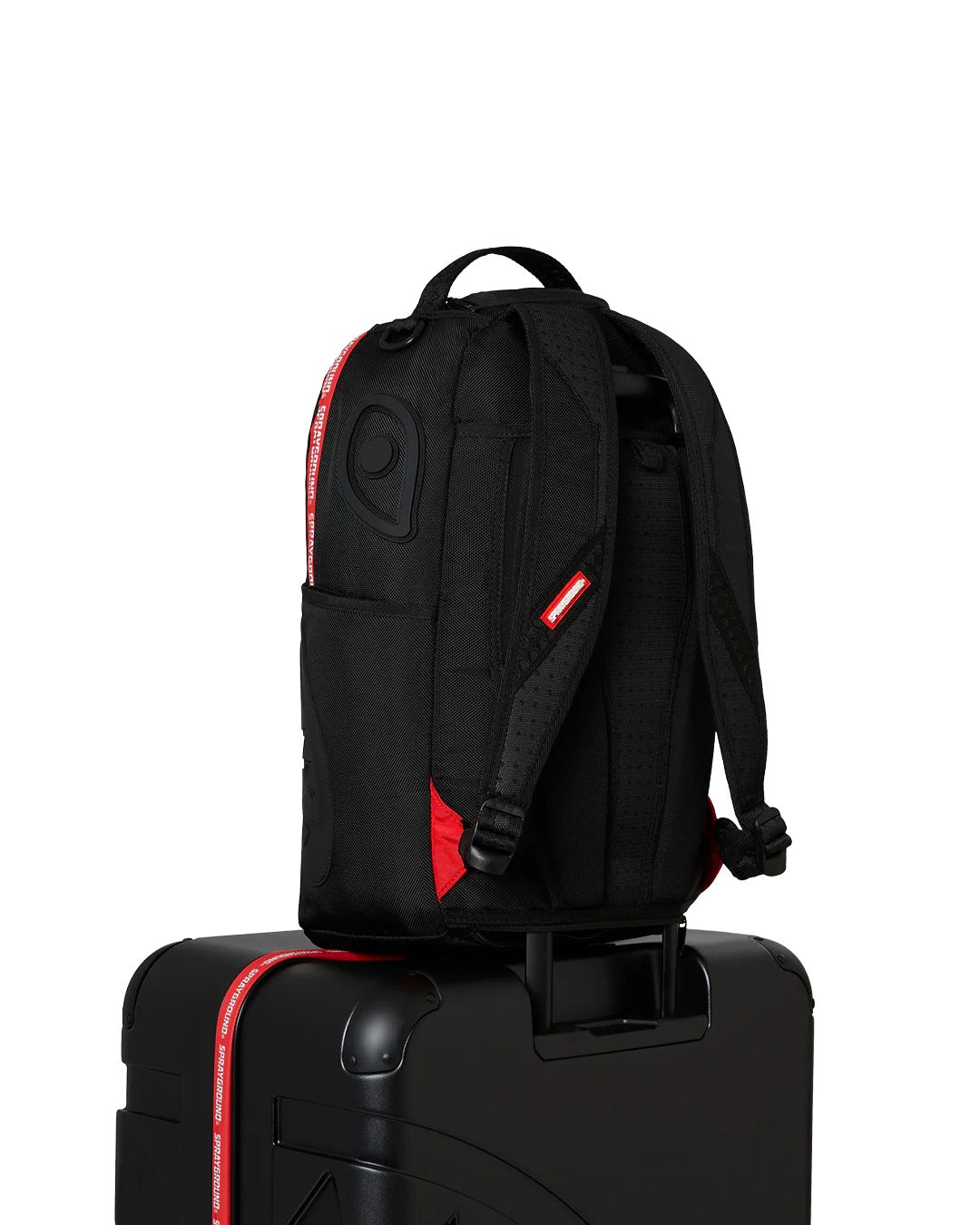 PRINTED ZIPPER SHARK FULL-SIZE LUGGAGE