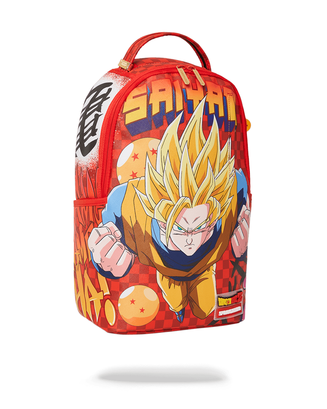 Sprayground Backpack DBZ ON THE RUN RED CHECK Red