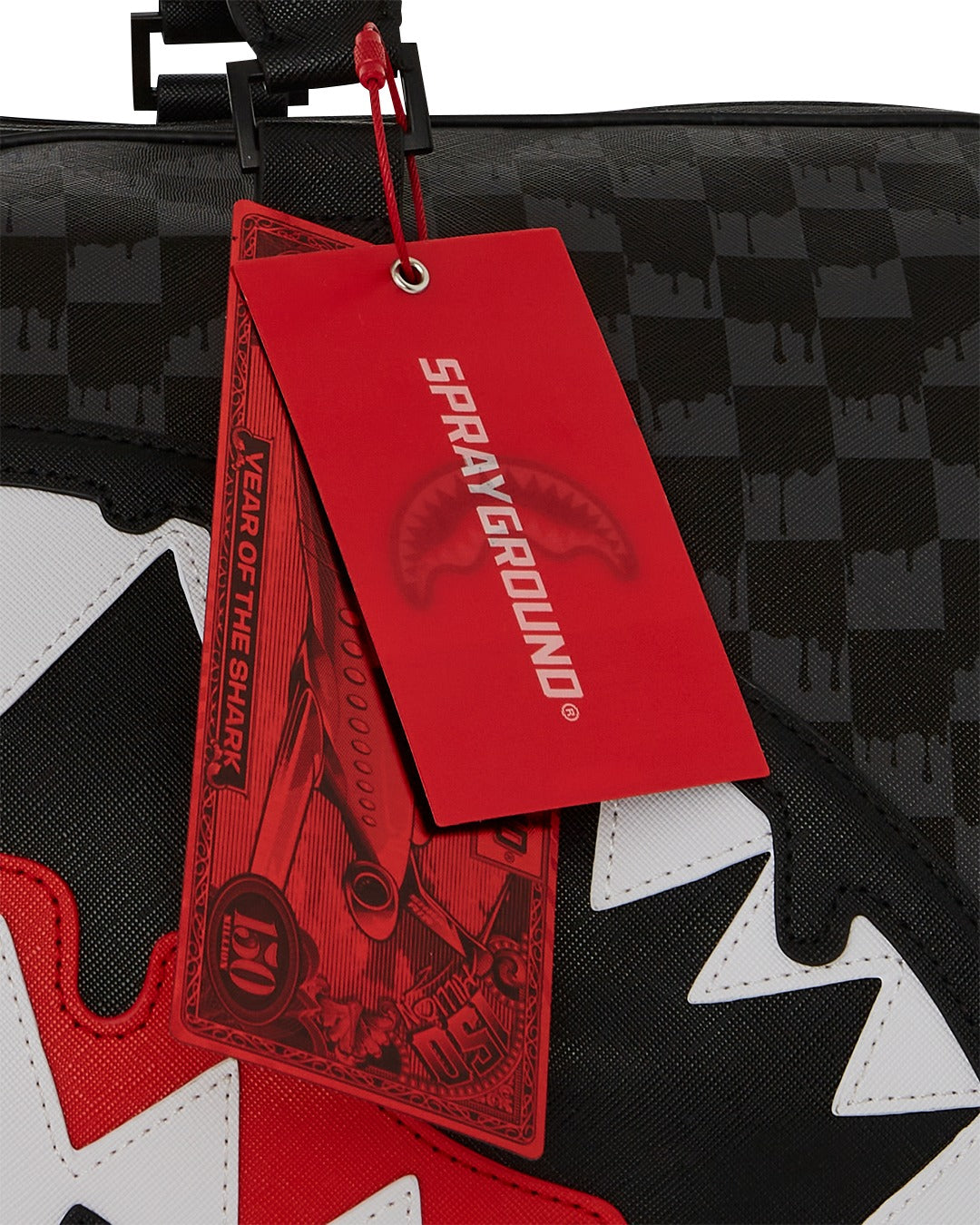 DRIPPING SHARKS IN PARIS DUFFLE