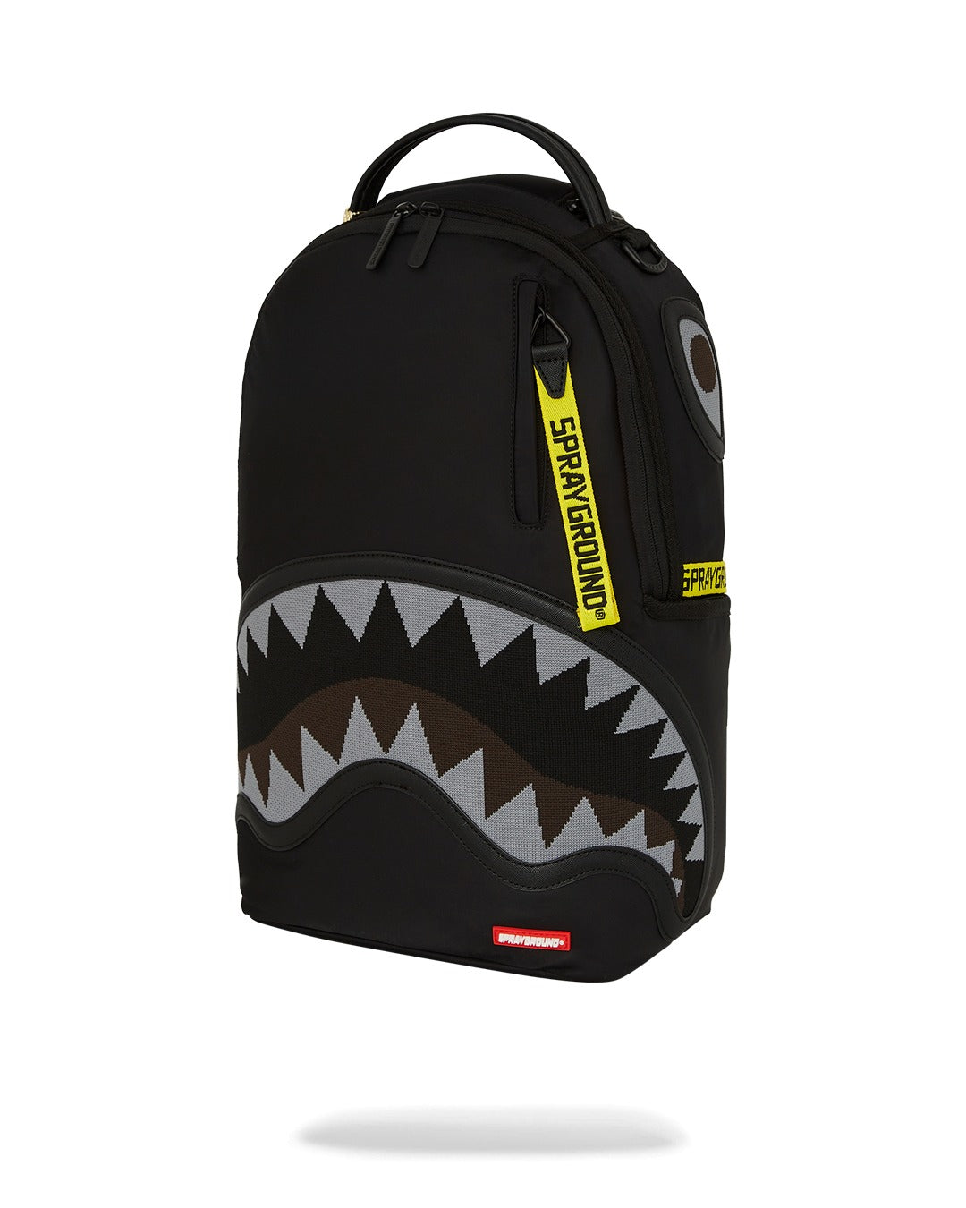 SHARK CENTRAL YELLOW TAPE DLX SATIN BACKPACK