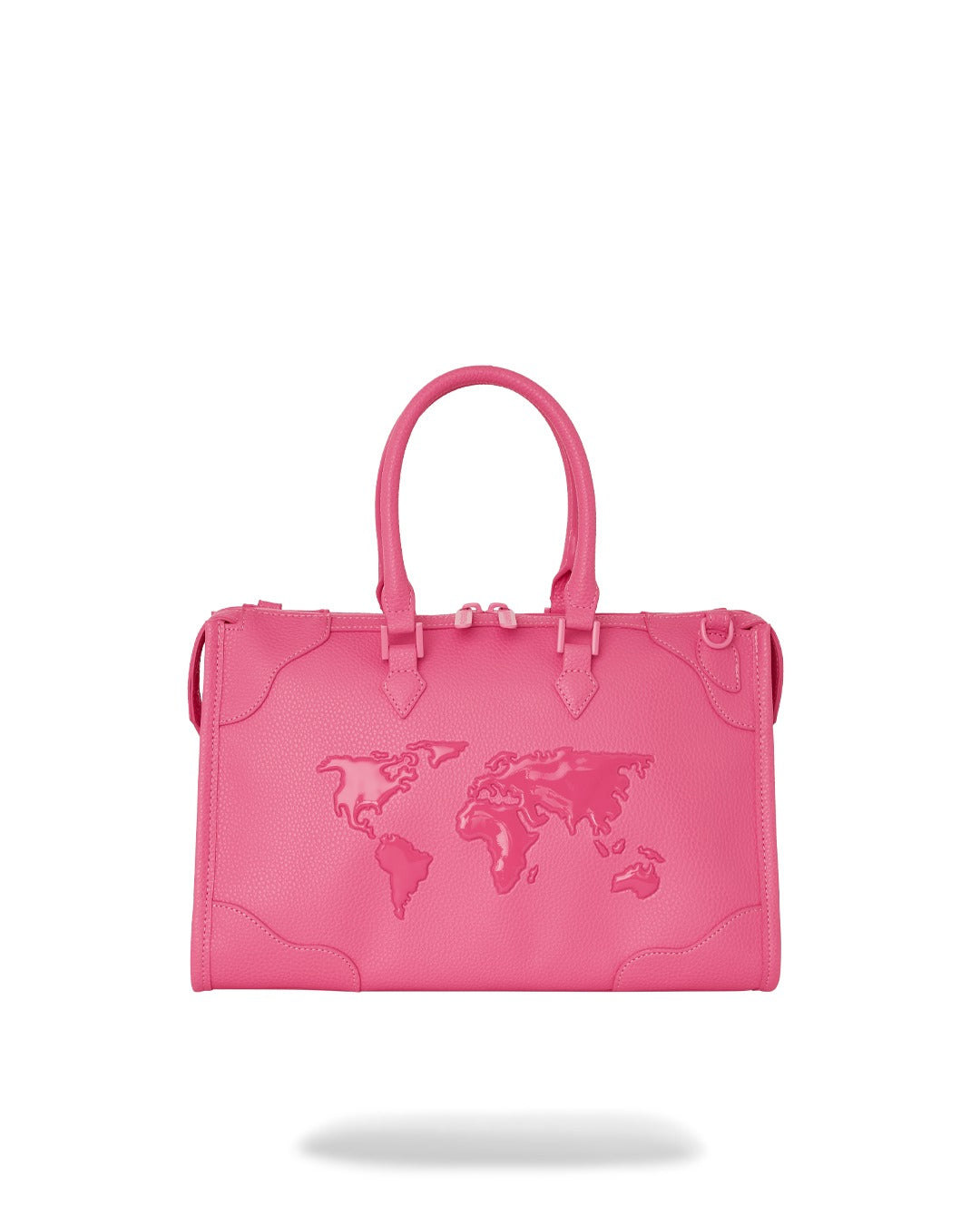 JAMES GLOBAL PINK PYRAMID DUFFLE