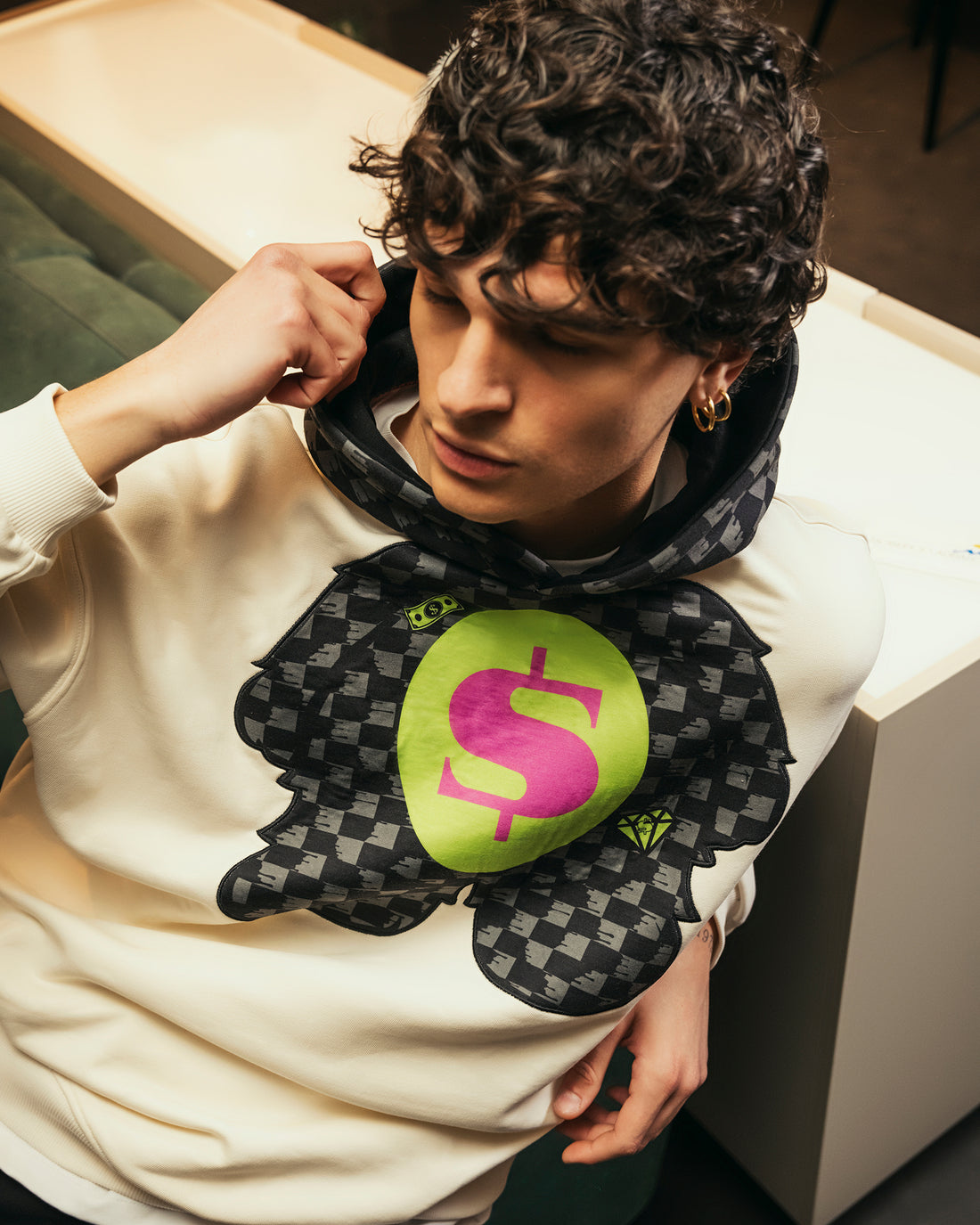 SLIME TAKEOVER TEDDYBEAR HOODIE