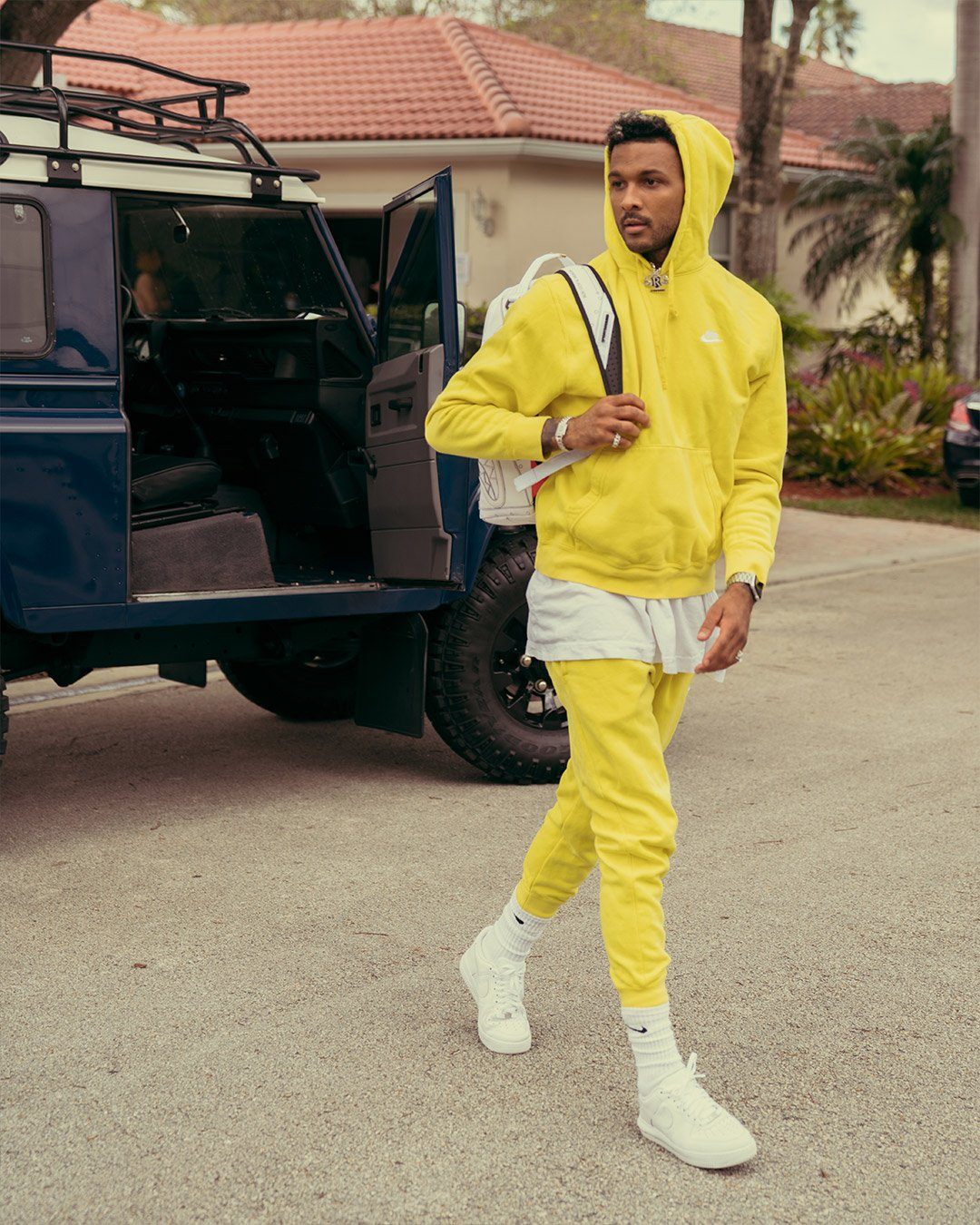 Sprayground Backpack TECHNICAL CUT SEW SHARK White